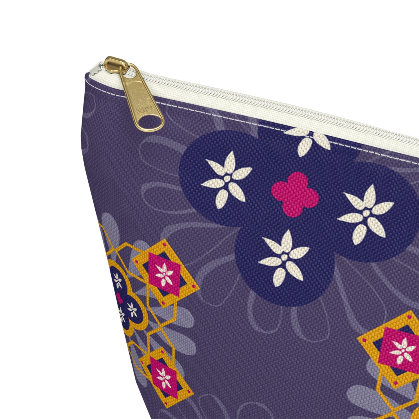 Vibrant Floral Accessory Pouch, Makeup Bag, Travel Organizer, Cute Storage, Gift for Her