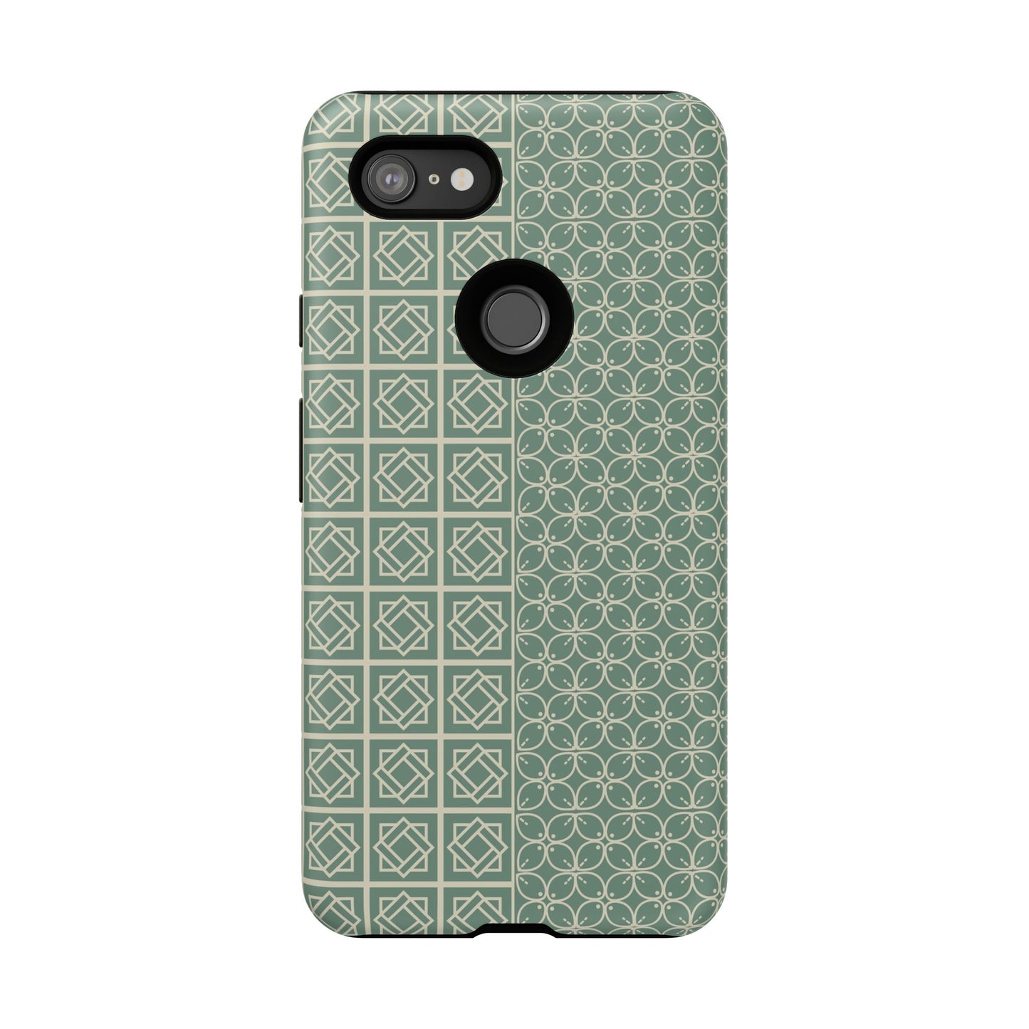 Stylish Phone Case with Geometric Patterns, Tough Cases, Durable Cell Phone Cover, Trendy Smartphone Accessory, Functional Gift Idea