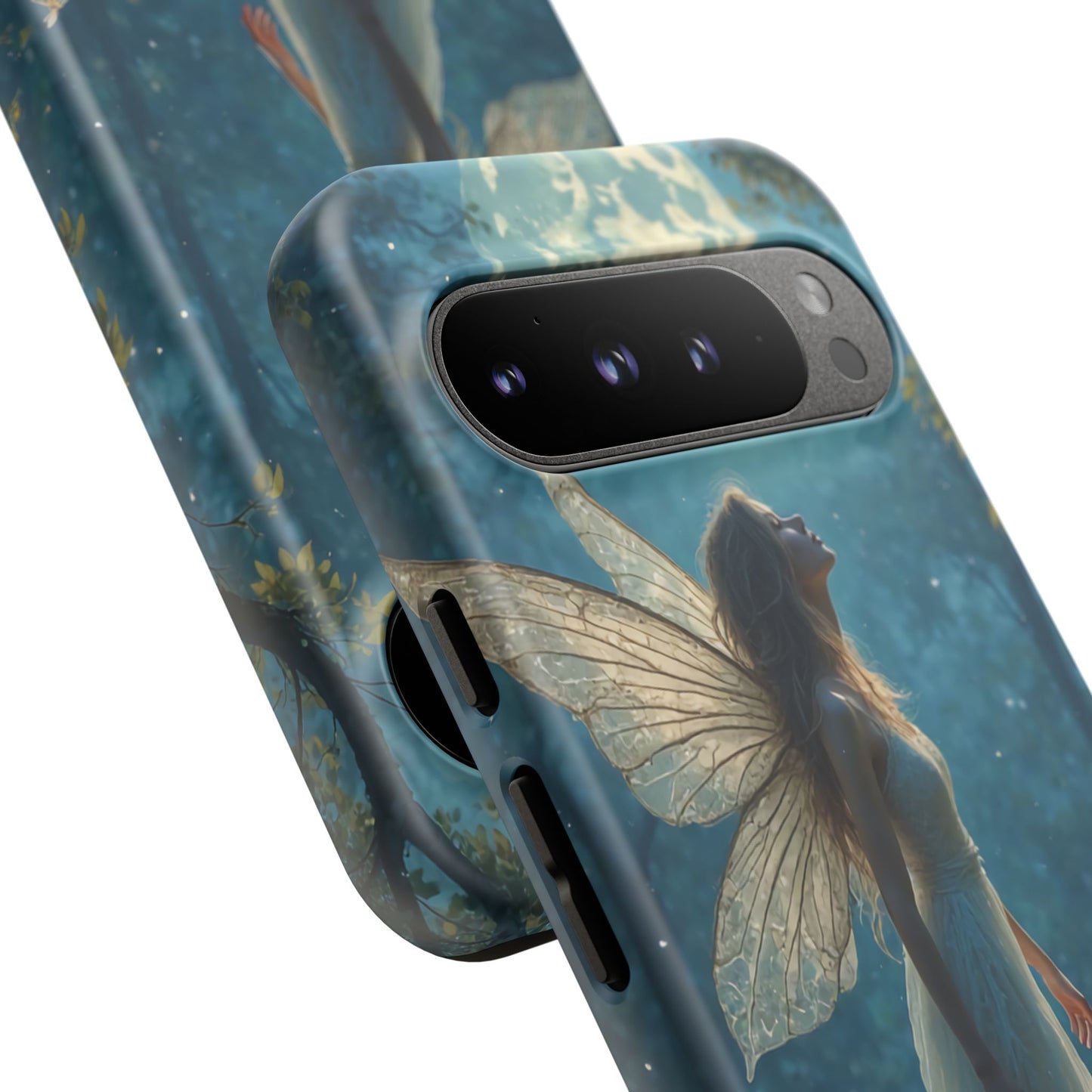 Fairy Moon Phone Case | Tough Cases for Nature Lovers, Fantasy Gift, Boho Phone Accessory, Ethereal Aesthetic, Magical Design