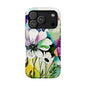 Floral Watercolor Magnetic Phone Case — Impact‑Resistant Protective Cover