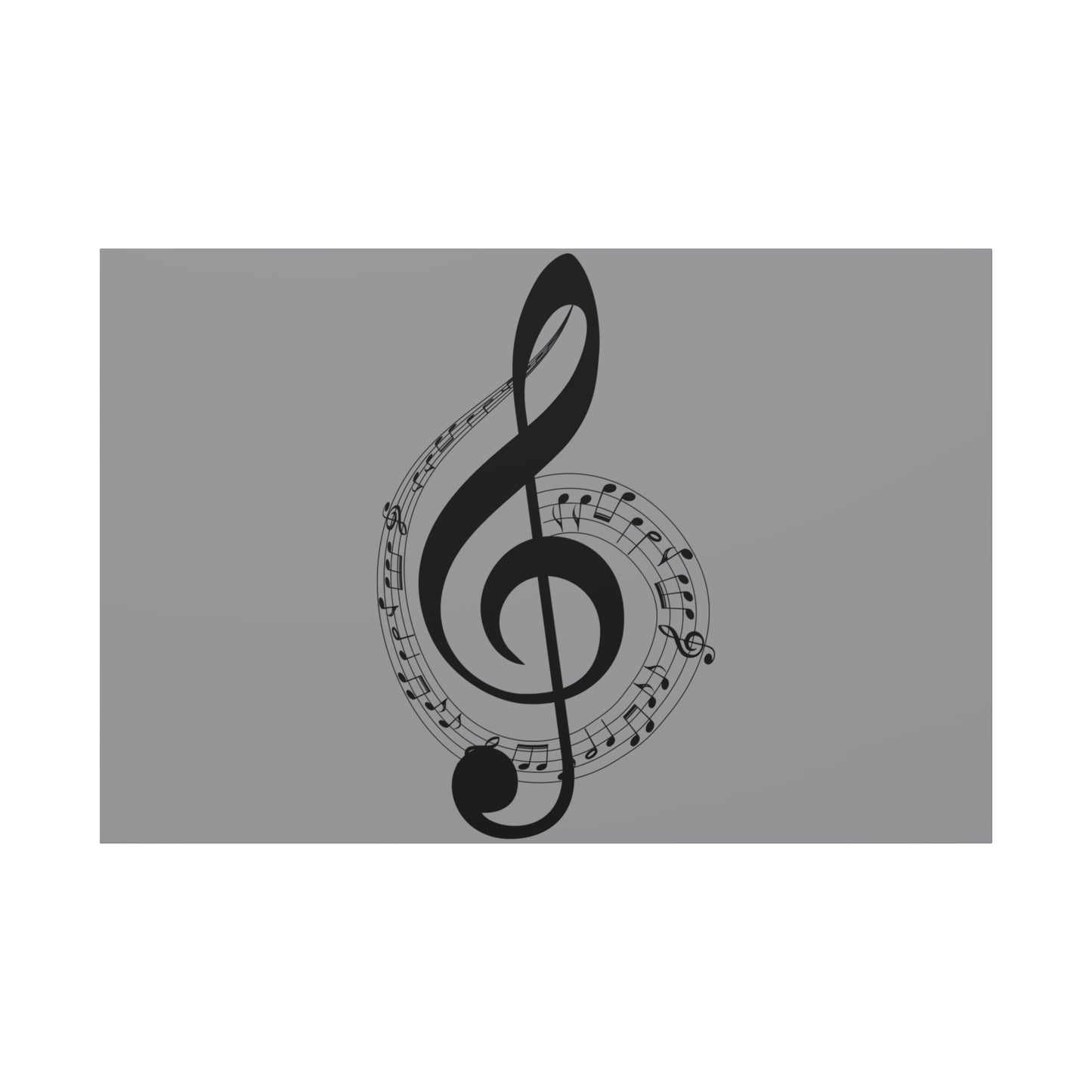 Musical Notes Canvas Print, Wall Art for Musicians, Music Lovers, Home Decor, Gift for Music Teacher, Birthday, Housewarming