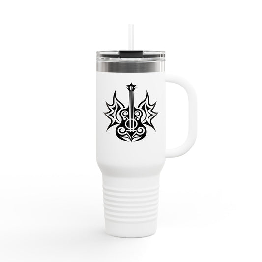 Stylish Insulated Travel Mug, 40oz - Perfect Gift for Music Lovers, Road Trips, Outdoor Adventures, Concerts, Camping