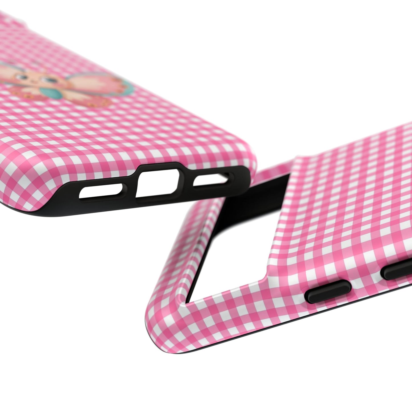 Cute Butterfly Phone Case, Tough Cases, Floral Phone Accessory, Gift for Her, Spring Fashion, Kids' Birthday Present, Pastel Aesthetic