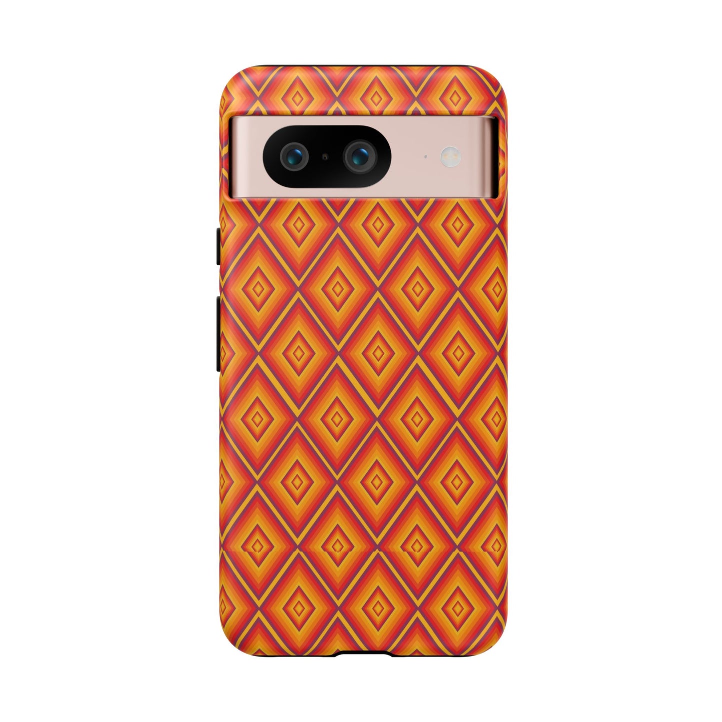 Geometric Phone Case, Tough Cases for Protection, Stylish Smartphone Cover, Vibrant Patterned Phone Accessory, Unique Gift Idea, [...]