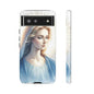 Beautiful Mary Phone Case, Tough Phone Case, Inspirational Tech Accessory, Gift for Her, Religious Phone Cover
