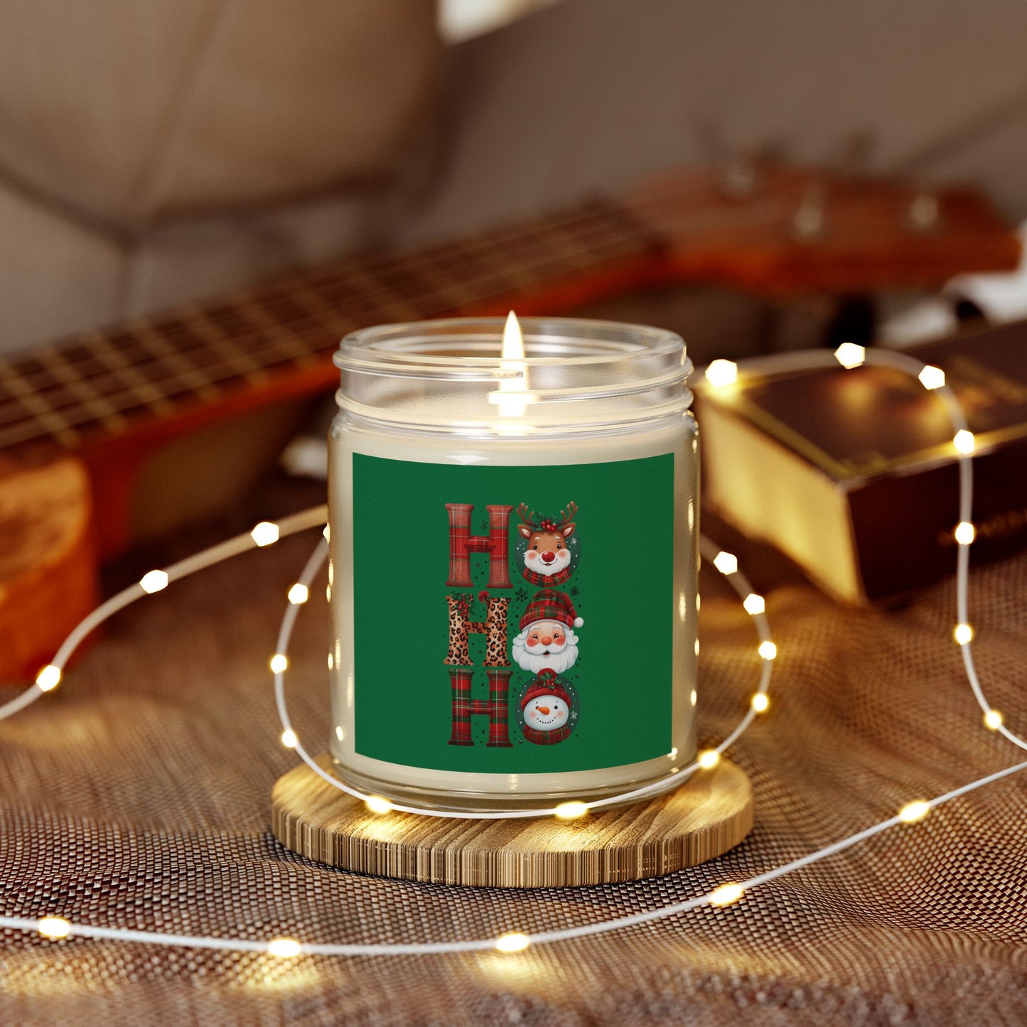 Festive Holiday Scented Candles