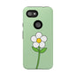 Floral Phone Case - Tough Cases for Nature Lovers, Cute Green Flower Design, iPhone Cover, Gift for Her, Spring Accessories