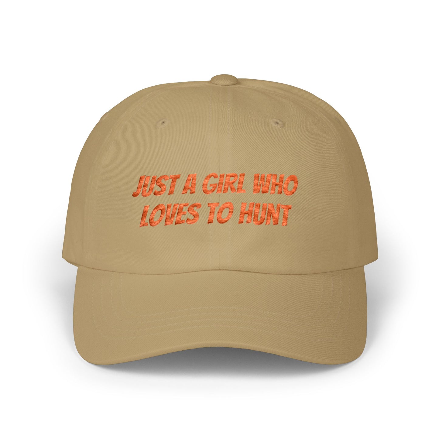 Just a Girl Who Loves to Hunt Cap