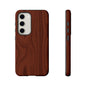 Wood Grain Phone Case, Natural Look, Tough Cases, Durable Protection, Unique Gift for Him or Her, Stylish Accessory