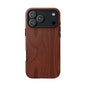 Wood Grain Phone Case, Stylish Tough Cases, Nature-Inspired Protective Cover, Unique Gifts for Him and Her, Eco-Friendly Tech Accessory