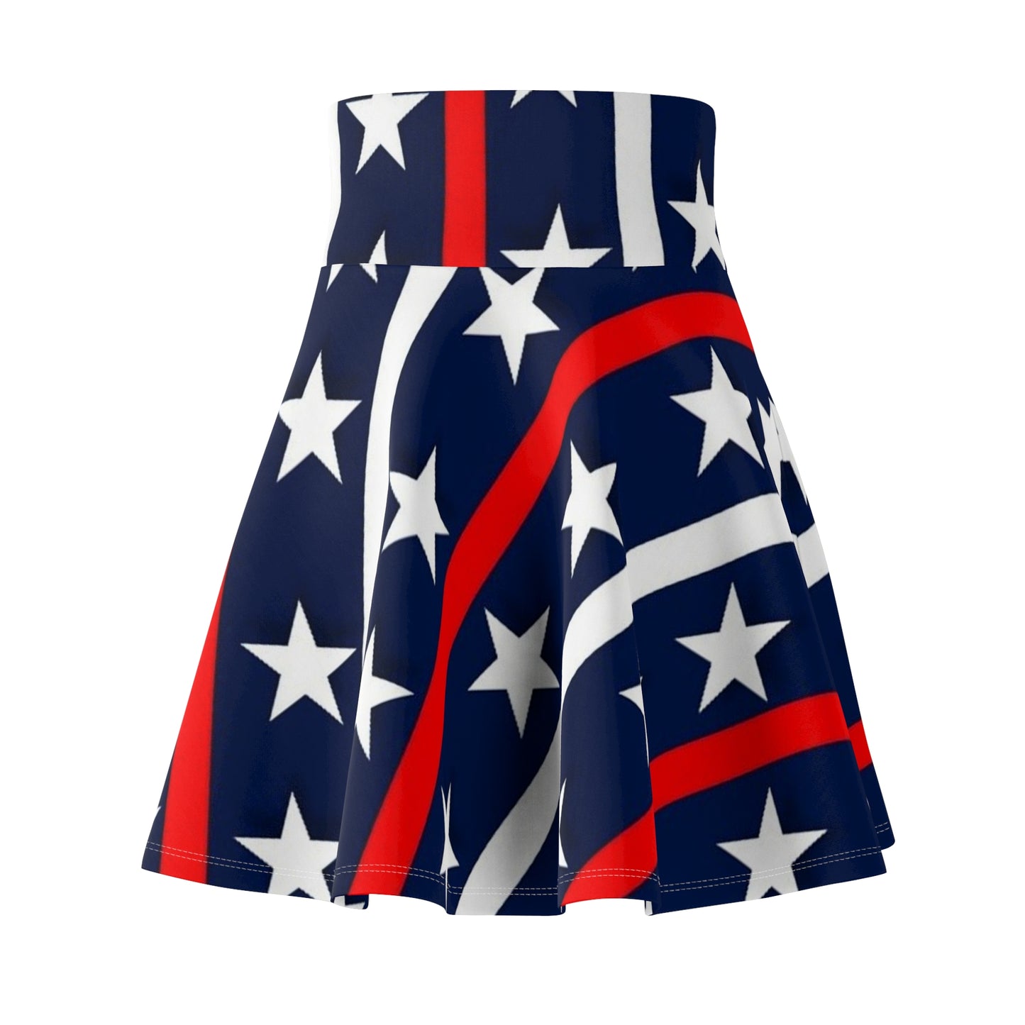 Star-Spangled Women's Skater Skirt | Patriotic Fashion, 4th of July Outfit, Casual Wear, Festive Party Skirt, Summer Style