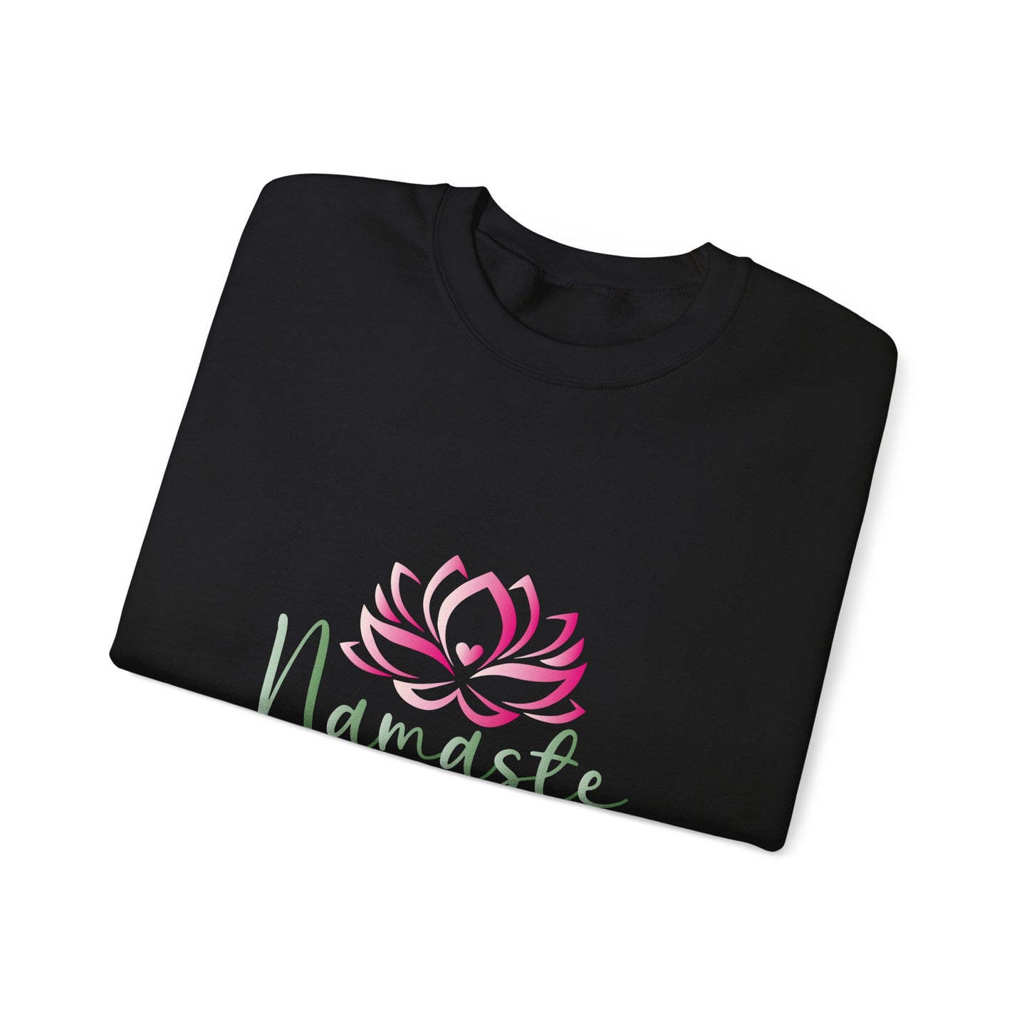 Namaste Lotus Sweatshirt — Cozy Yoga Crewneck for Meditation & Mindfulness