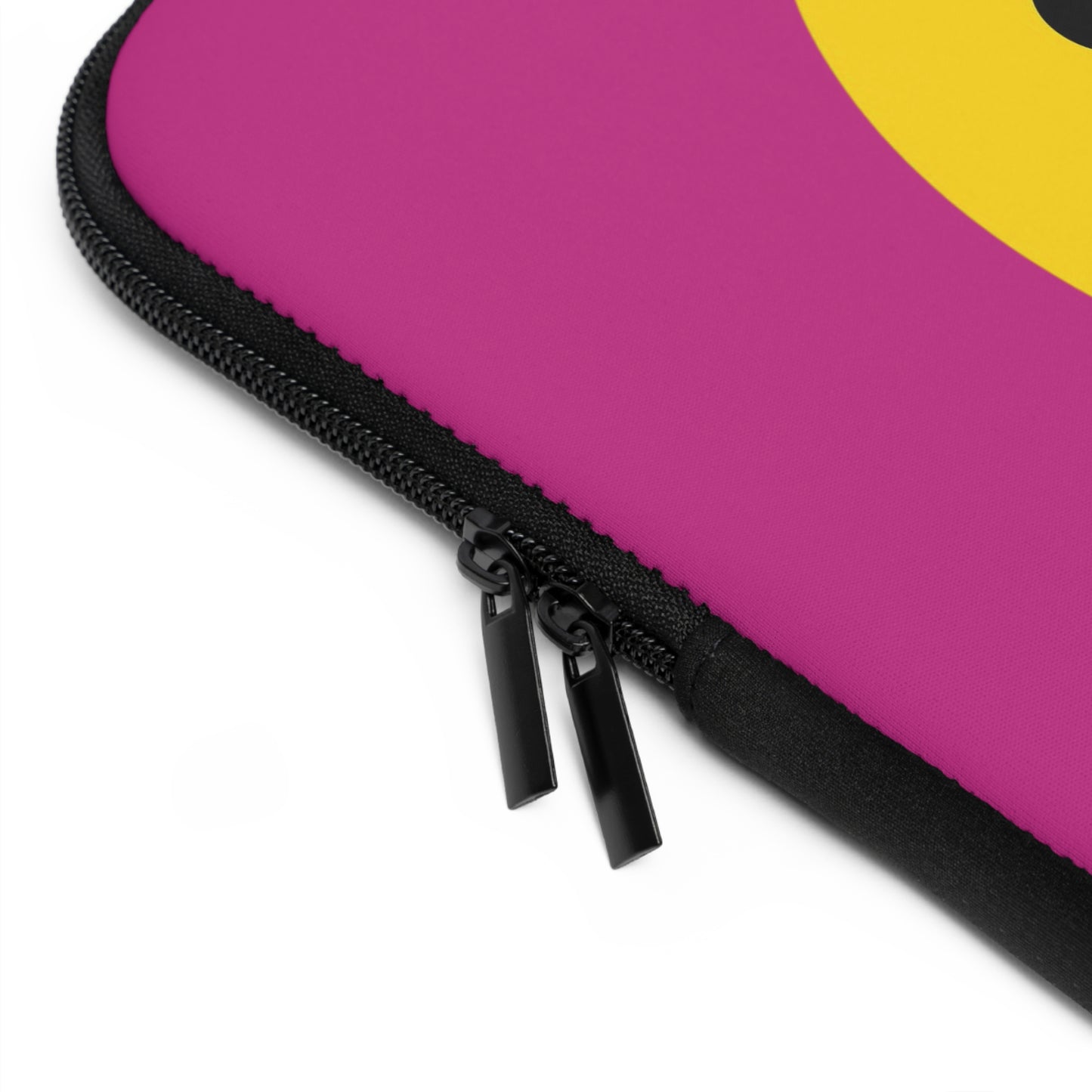 Happy Smiley Laptop Sleeve, Fun Laptop Case, Cute Tech Accessory, Gift for Students, Cheerful Computer Cover, Birthday Present