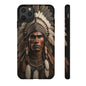 Native American Art Phone Case, Strong Culture Design, Unique Gift for Him or Her, Tough Cases, Customizable Protector, Tribal Style