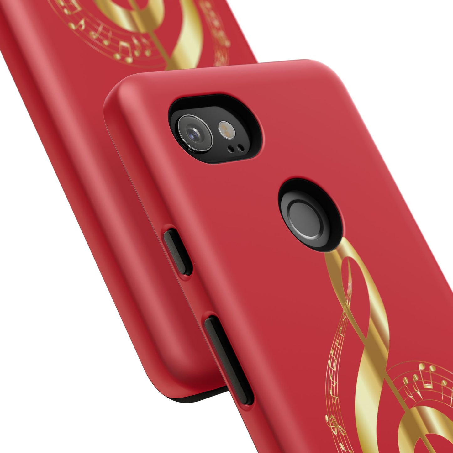 Tough Cases - Red Musical Note