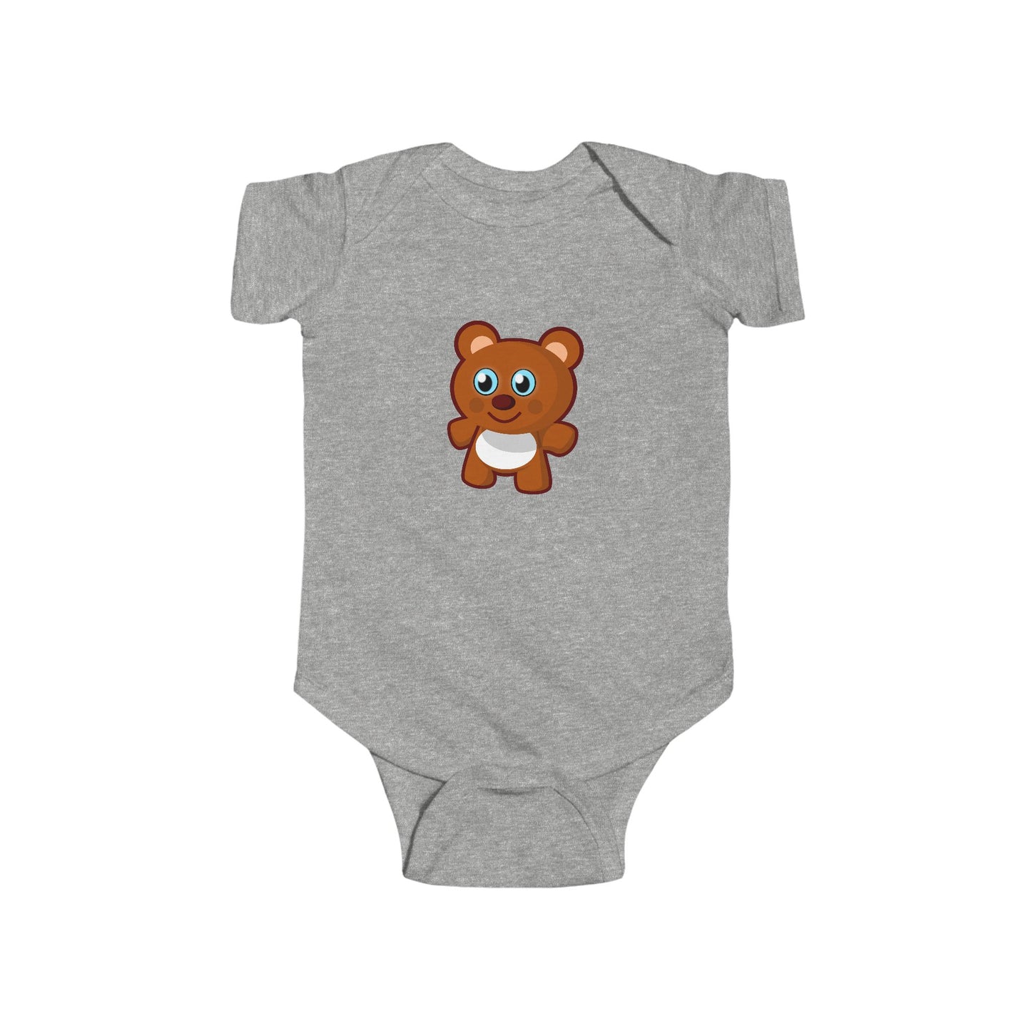 Adorable Bear Character Infant Bodysuit, Cute Baby Outfit, Baby Shower Gift, Toddler Clothing, Newborn Onesie, Fun Playtime Wear