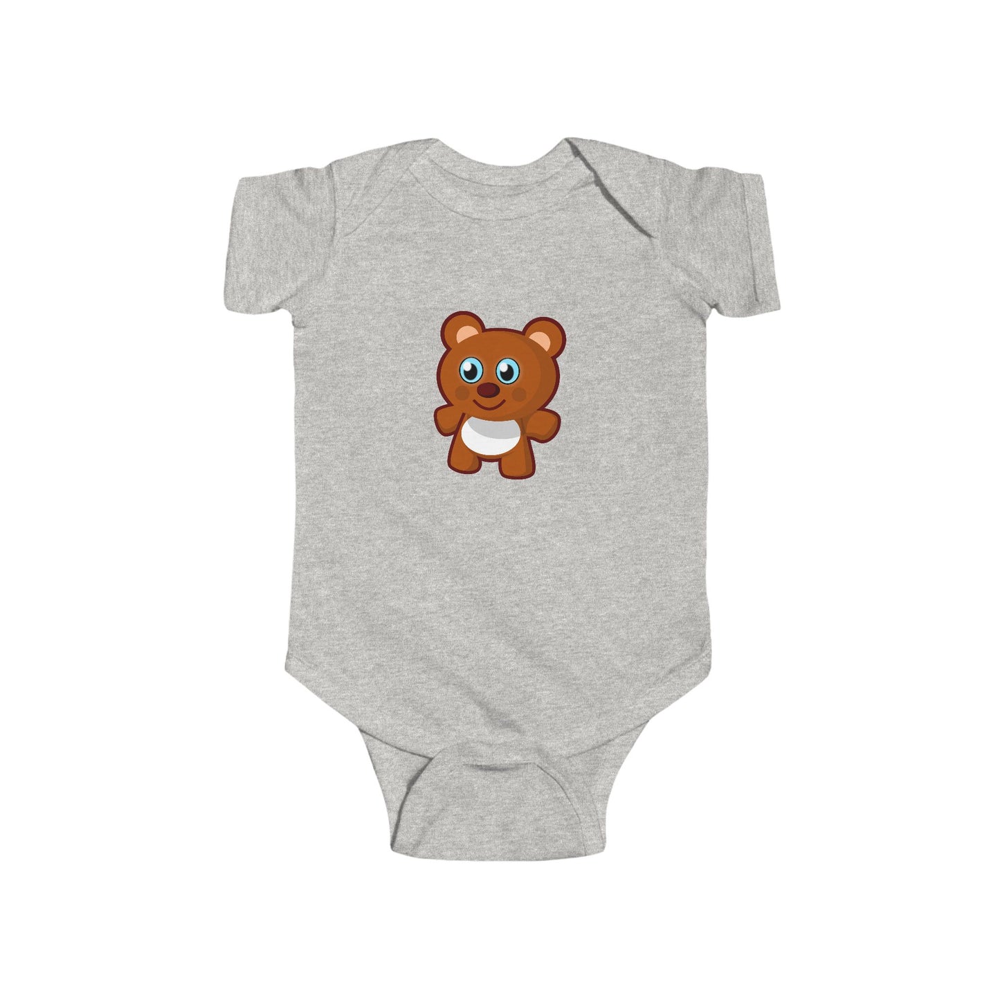 Adorable Bear Character Infant Bodysuit, Cute Baby Outfit, Baby Shower Gift, Toddler Clothing, Newborn Onesie, Fun Playtime Wear
