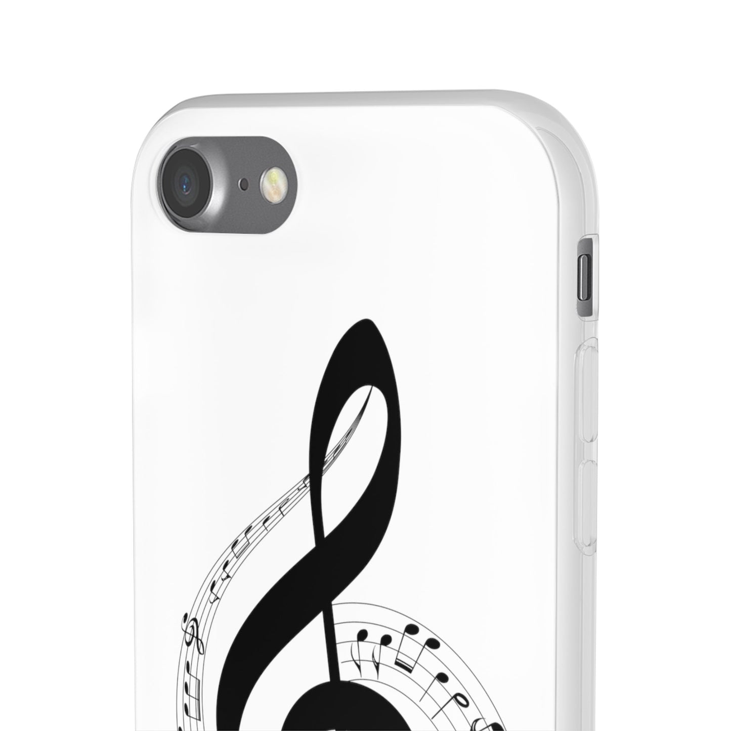 Phone Case — Musical Treble Clef Design