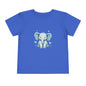 Adorable Elephant Toddler Tee, Kids Short Sleeve Shirt, Cute Baby Clothes, Elephant Lover Gift, Birthday Outfit