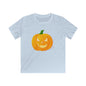 Kids Halloween Pumpkin Tee - Spooky, Fun, Softstyle Shirt for Halloween, Trick-or-Treat, Costume Party, Fall Celebrations, Pumpkin Patch