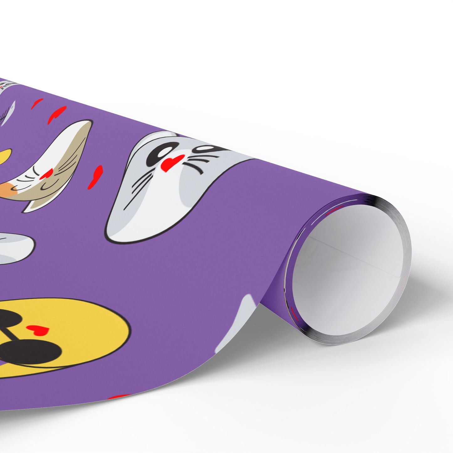 Cute Cat Wrapping Paper, Whimsical Gift Wrap for Pet Lovers