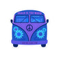 Bohemian Peace Stickers, Laptop Decals, Flower Power Stickers, Mindfulness Decor, Retro VW Van Stickers
