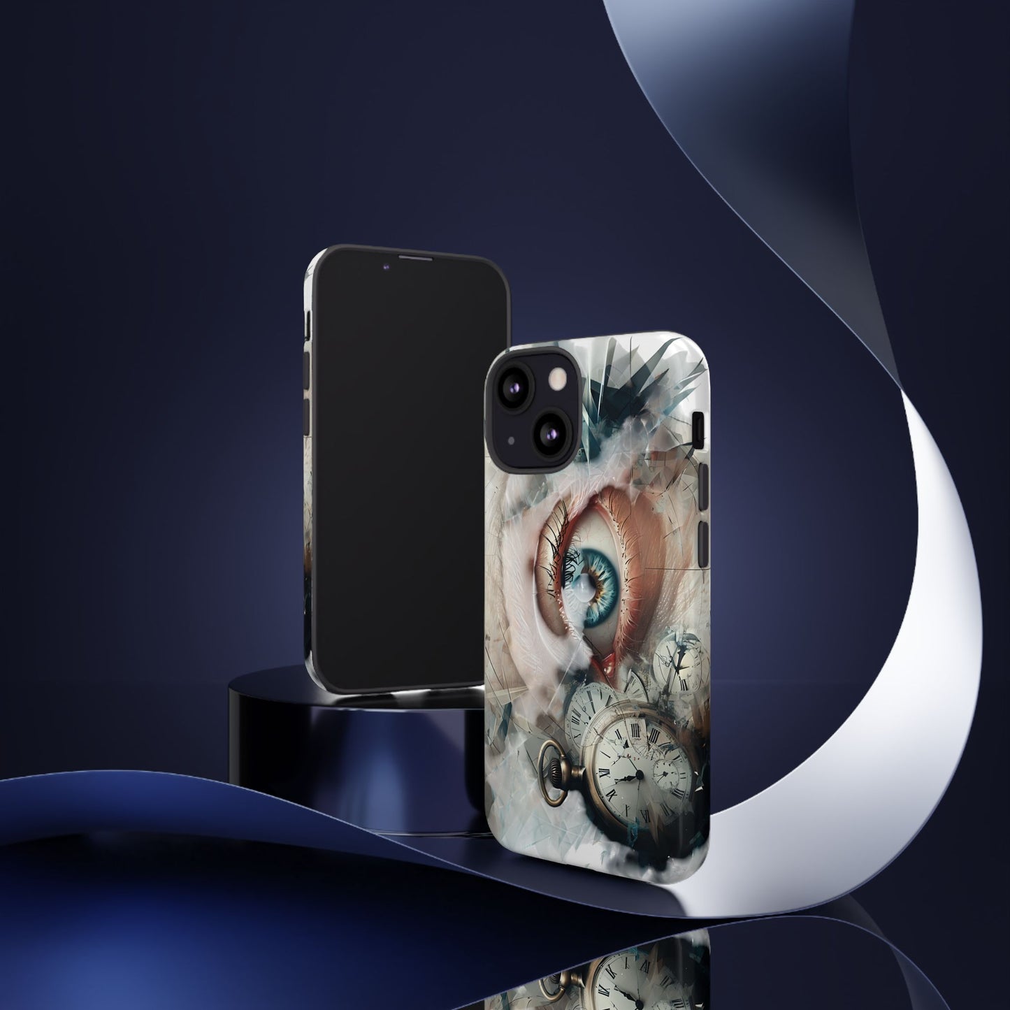 Artistic Eye Phone Case, Unique Smartphone Cover, Whimsical Gift for Art Lovers, Trendy Tech Accessory, Birthday Present, Holiday Gift