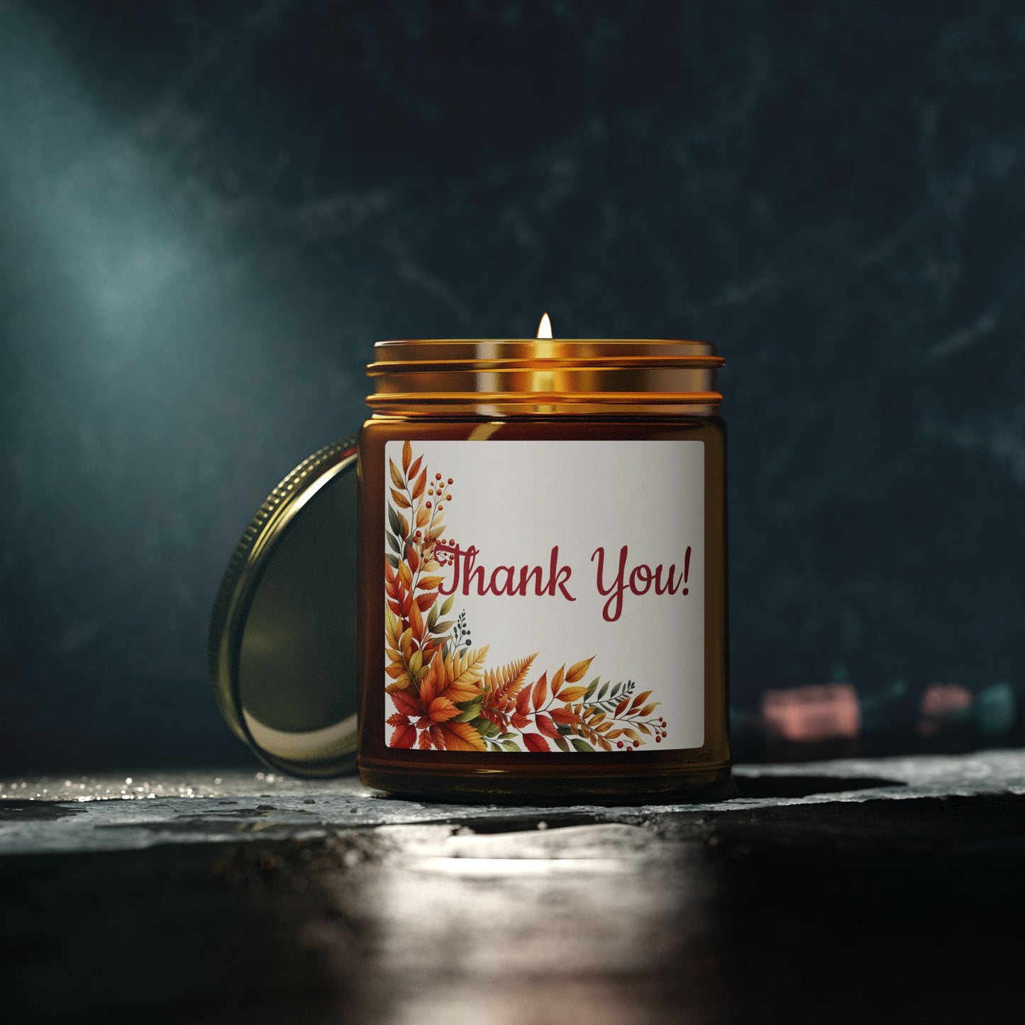 Thank You Scented Candle — Coconut Apricot Wax (4oz/9oz)