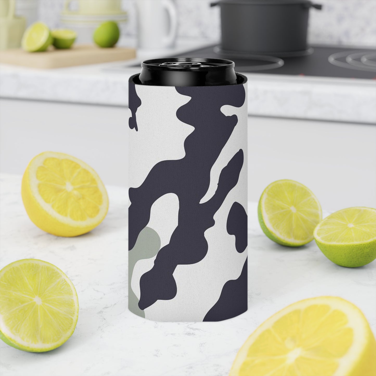 Camo Can Cooler - Stylish Beverage Insulator for Outdoor Adventures, Beach Days, Camping Trips, BBQs, and Casual Gatherings
