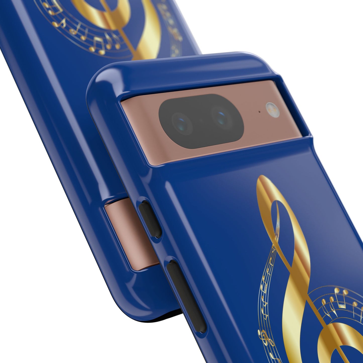 Tough Cases Blue and Gold Musical Note