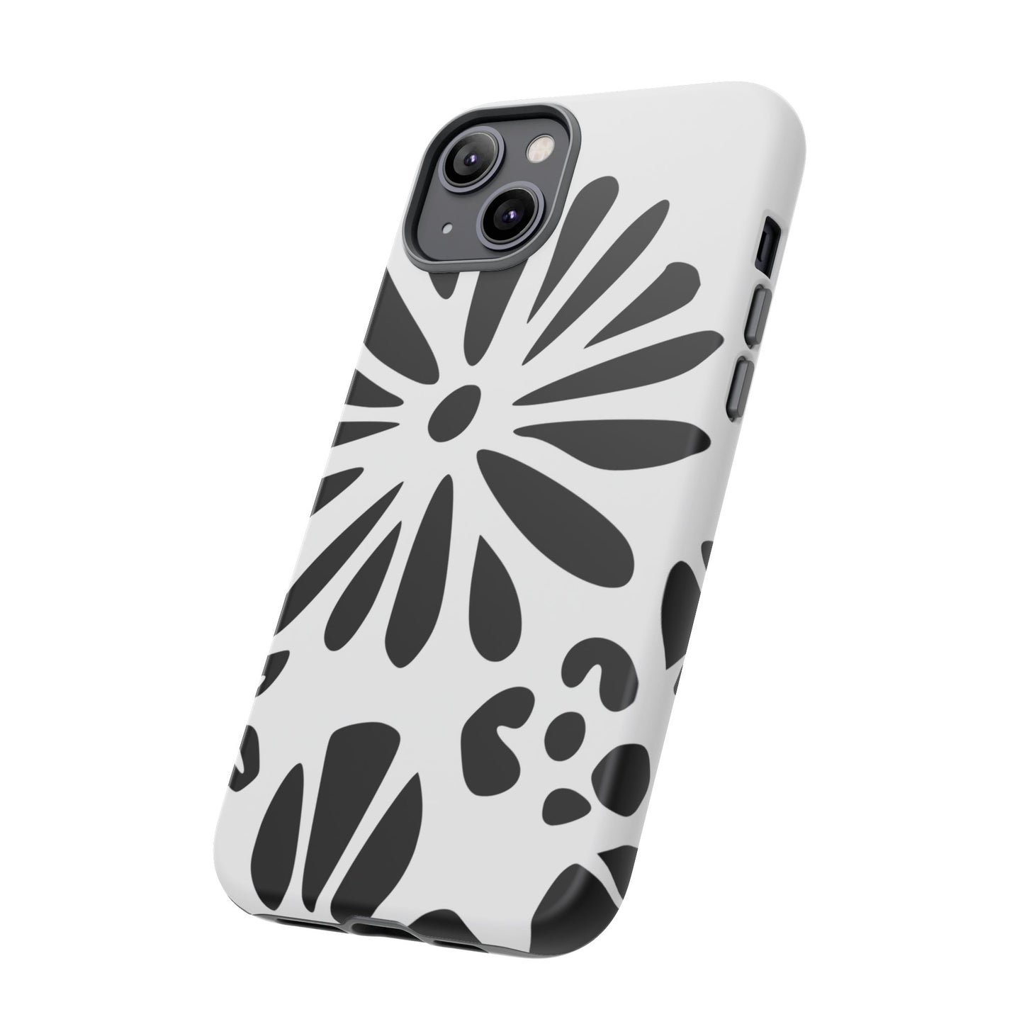 Stylish Phone Case with Floral Design, Tough Phone Cover for Her, Trendy Black and White Cell Phone Case, Unique Gift for Birthdays [...]