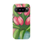 Floral Phone Case with Vibrant Tulips - Tough Cases for Garden Lovers, Spring Gifts, Nature Enthusiasts, Unique Gadget Accessories, [...]
