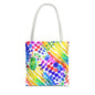 Colorful Abstract Tote Bag, Beach Bag, Shopping Bag, Summer Accessory