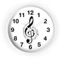 Musical Notes Wall Clock - Perfect for Music Lovers, Home Decor