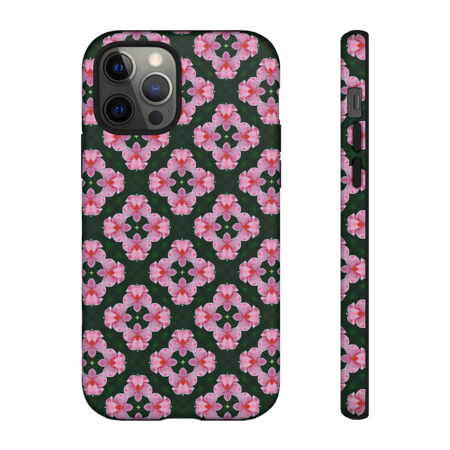 Tough Cases - Floral Phone Case, Stylish Protective Cover for Women, Gift Idea for Birthdays, Unique Floral Design, Trendy Tech Accessory