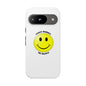 Happy Face Phone Case, Tough Cases, Don’t Worry, Be Happy, Cute Gift for Friends, Positive Vibes, Fun Mobile Accessories