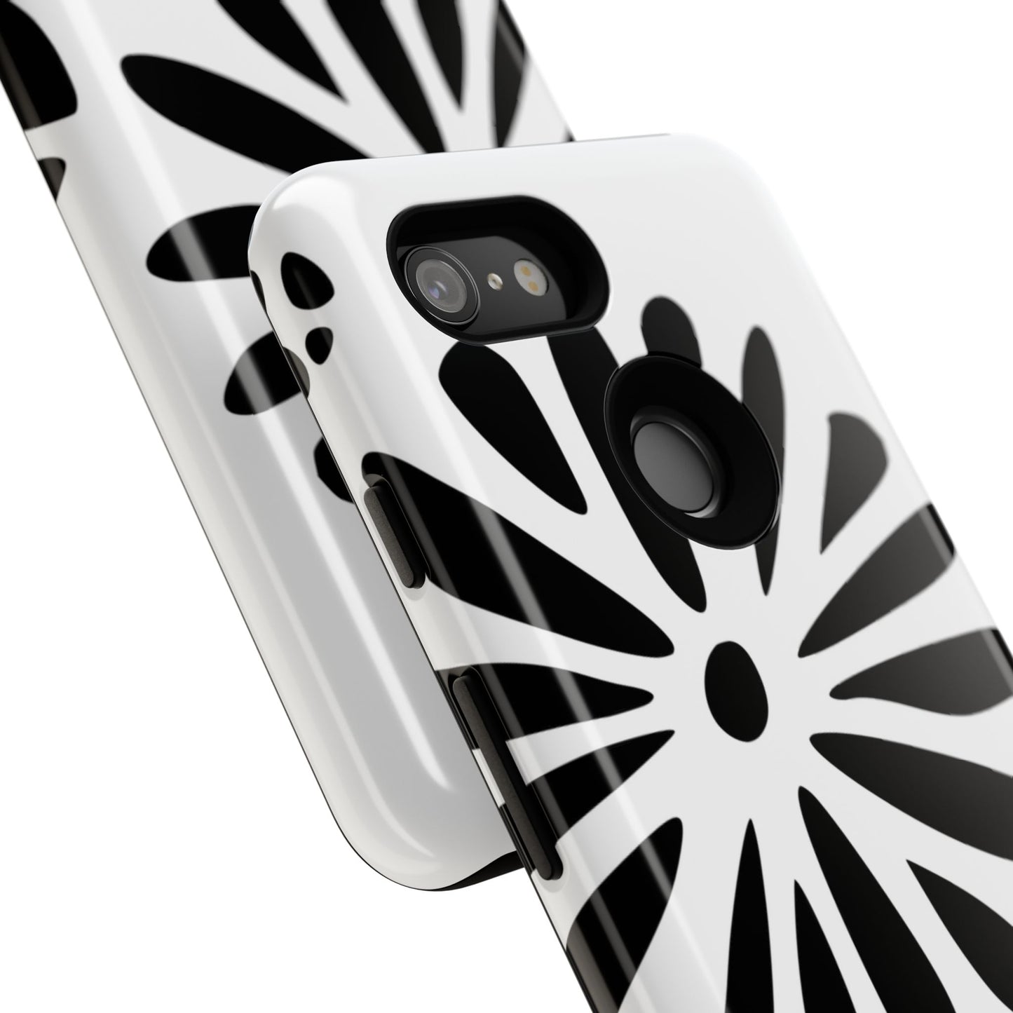 Stylish Phone Case with Floral Design, Tough Phone Cover for Her, Trendy Black and White Cell Phone Case, Unique Gift for Birthdays [...]