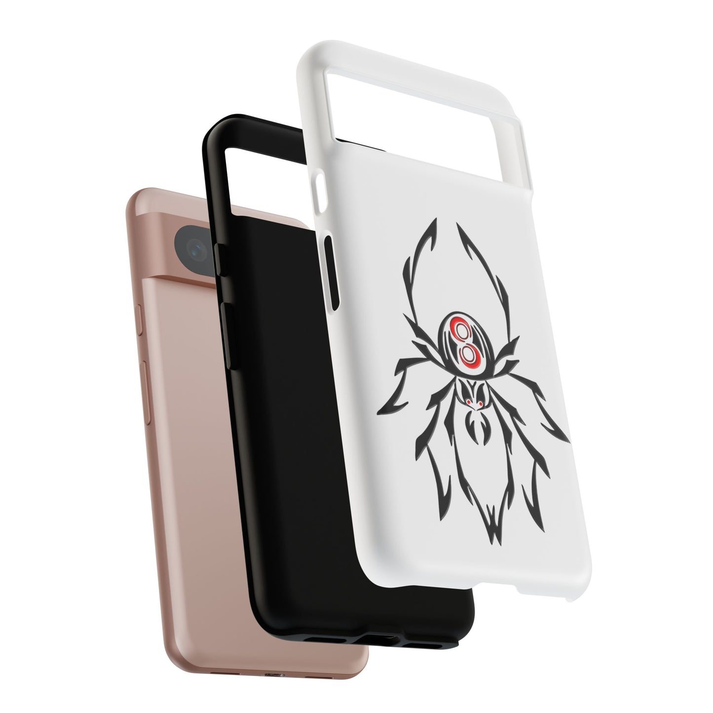 Spider Phone Case, Tough Cases, Stylish Accessory, Gift for Teens, Unique Design, Halloween Decor