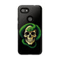 Skull & Snake Phone Case | Tough Cases, Protective Cover, Edgy Phone Accessories, Gothic Gift, Halloween Decor