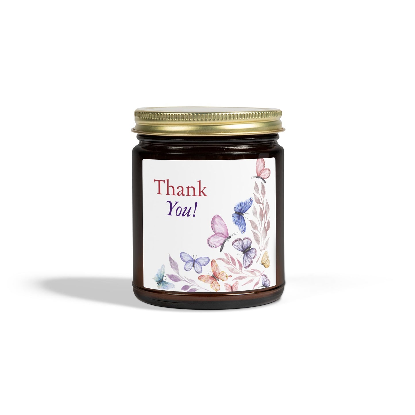 Thank You Scented Candle — Coconut Apricot Wax (4oz & 9oz)
