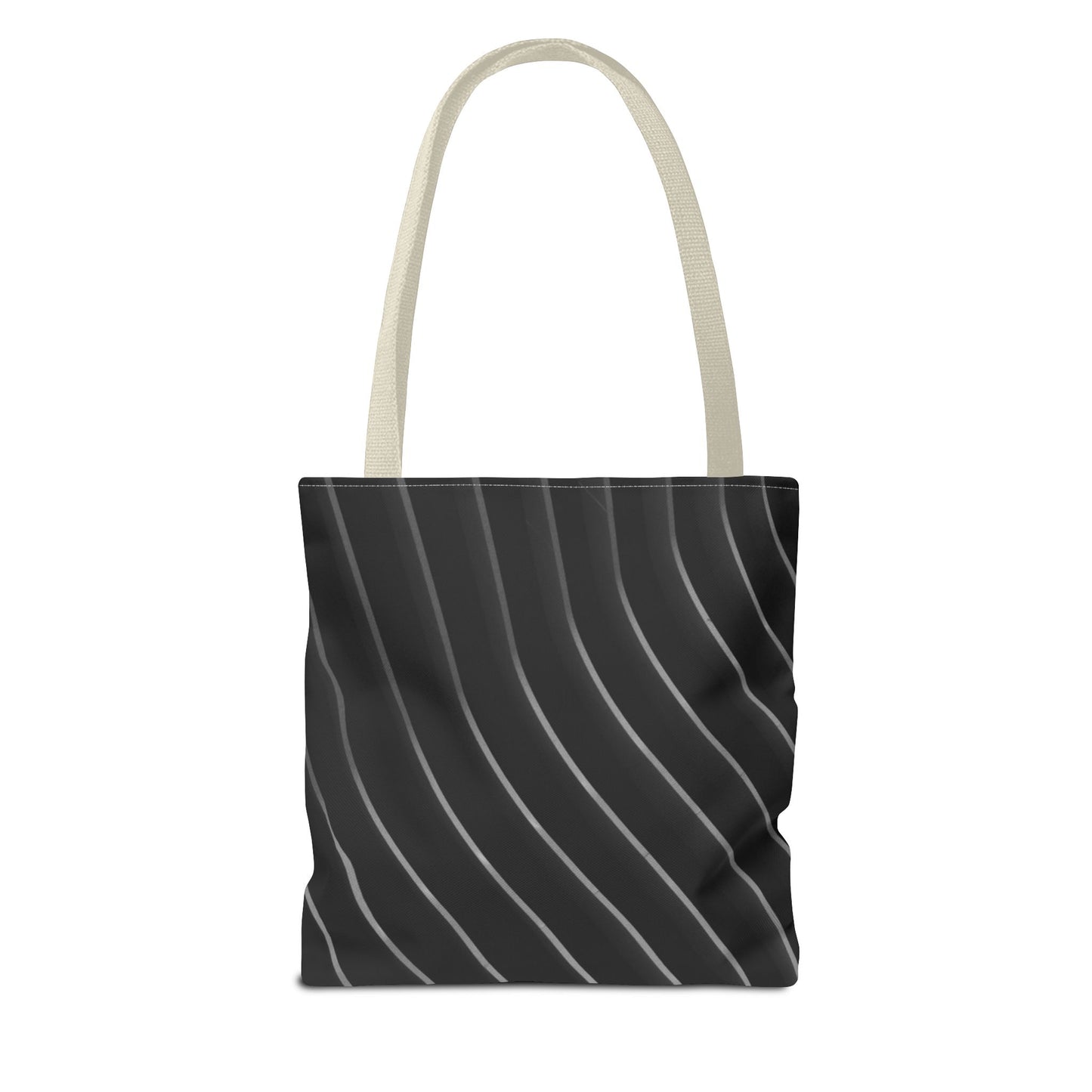 Stylish Striped Tote Bag, Fashionable Eco-Friendly Shopper