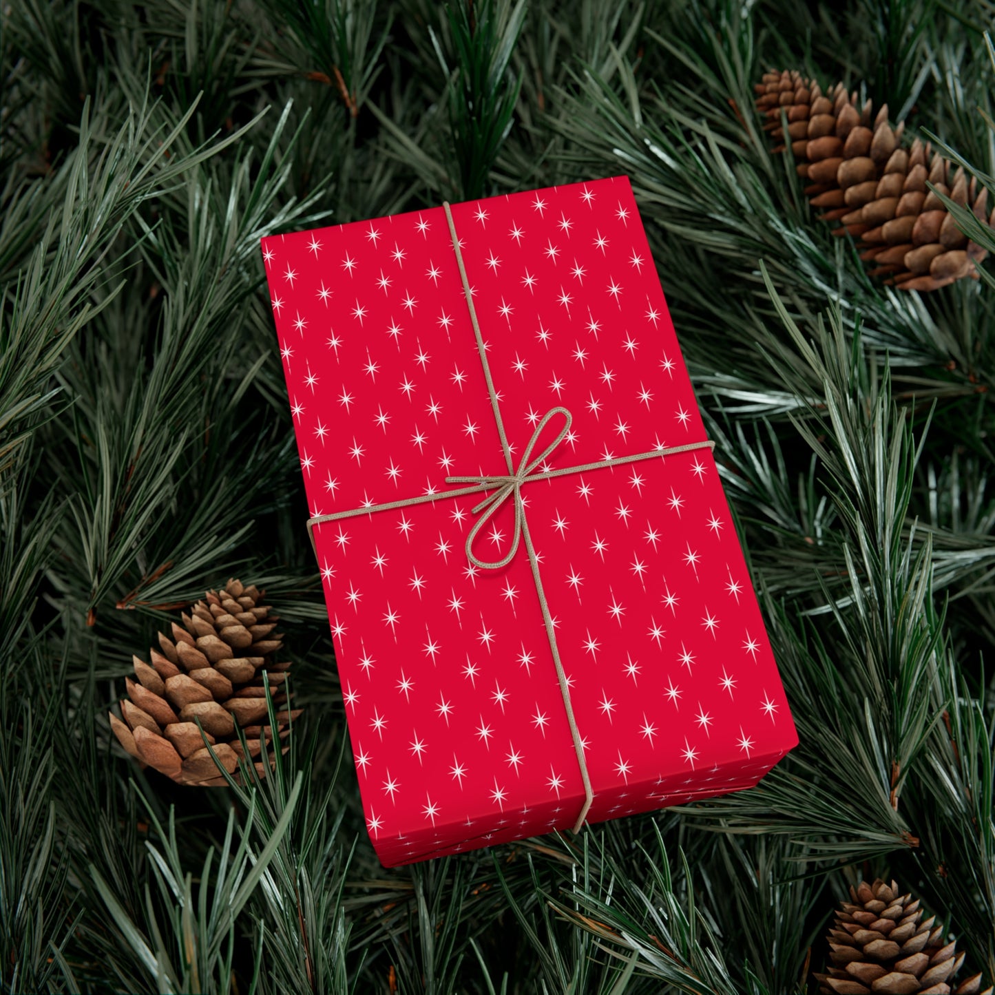 Festive Gift Wrap Papers for Holidays, Christmas, Birthdays, Parties, Eco-Friendly Wrapping, Red Polka Dot Design