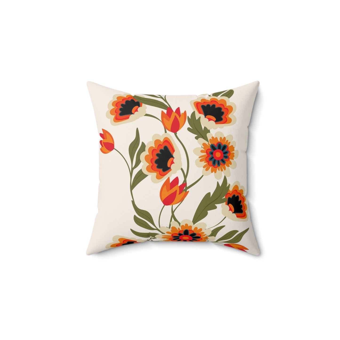 Spun Polyester Square Pillow