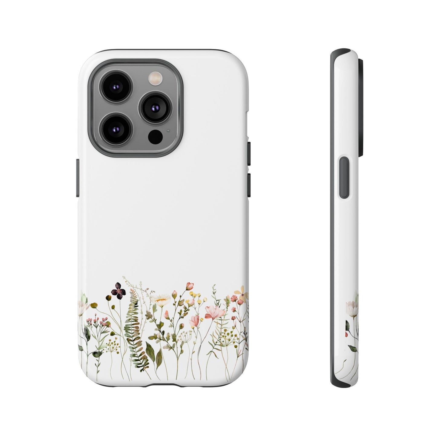 Floral Phone Case - Tough Cases for Nature Lovers, Stylish Floral Design, Phone Protection, Gifts for Her, Eco-Friendly Tech Accessories