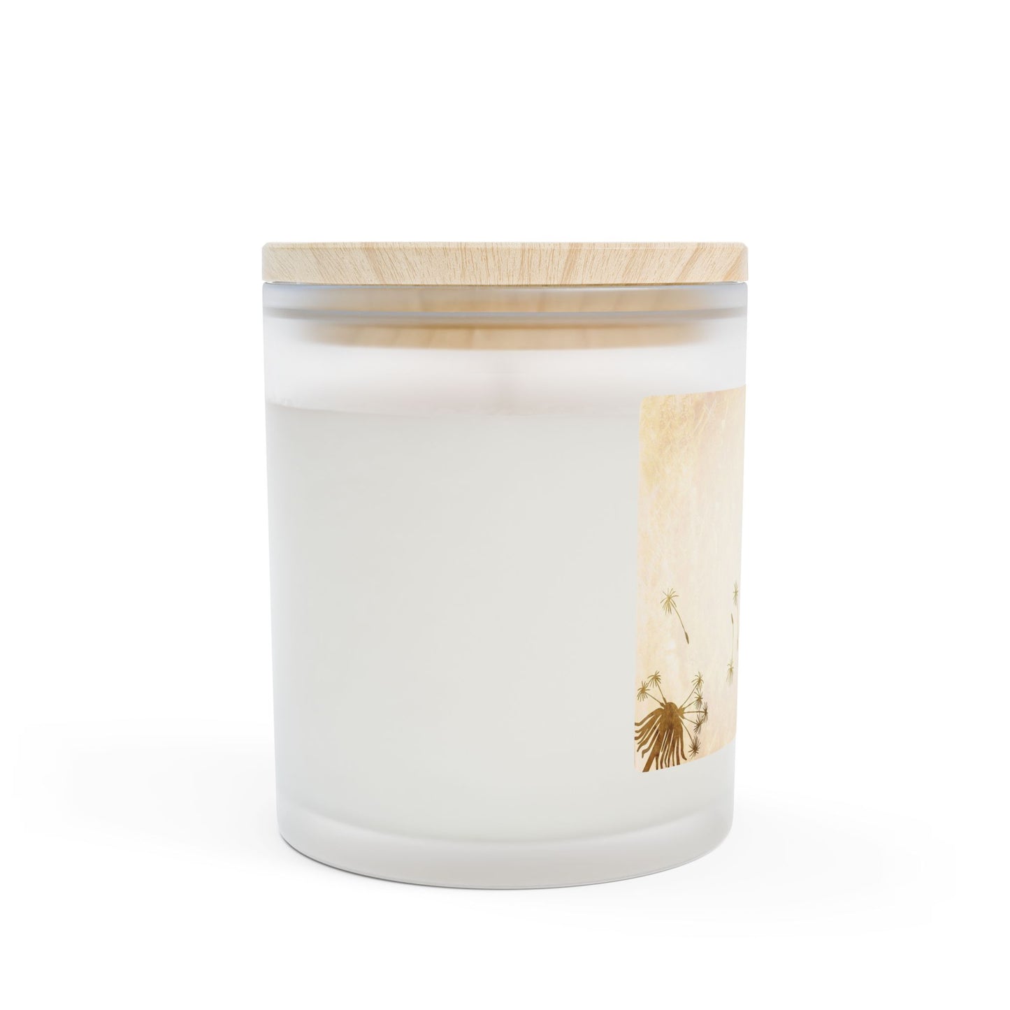 Frosted Glass Candle, 11oz