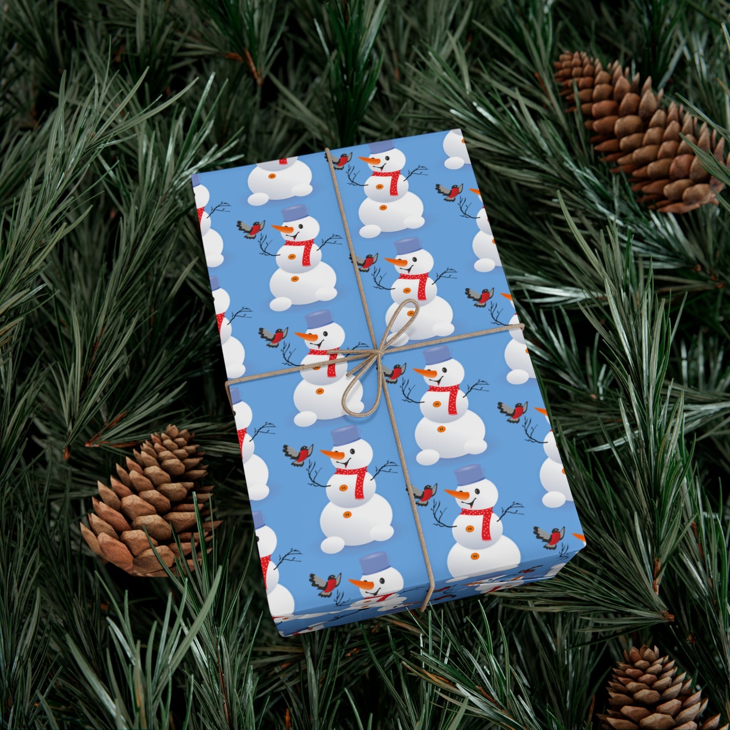 Snowman Gift Wrap Papers for Holiday Cheer, Christmas, Winter Parties, Eco-Friendly Wrapping, Festive Gifts, Seasonal Celebrations