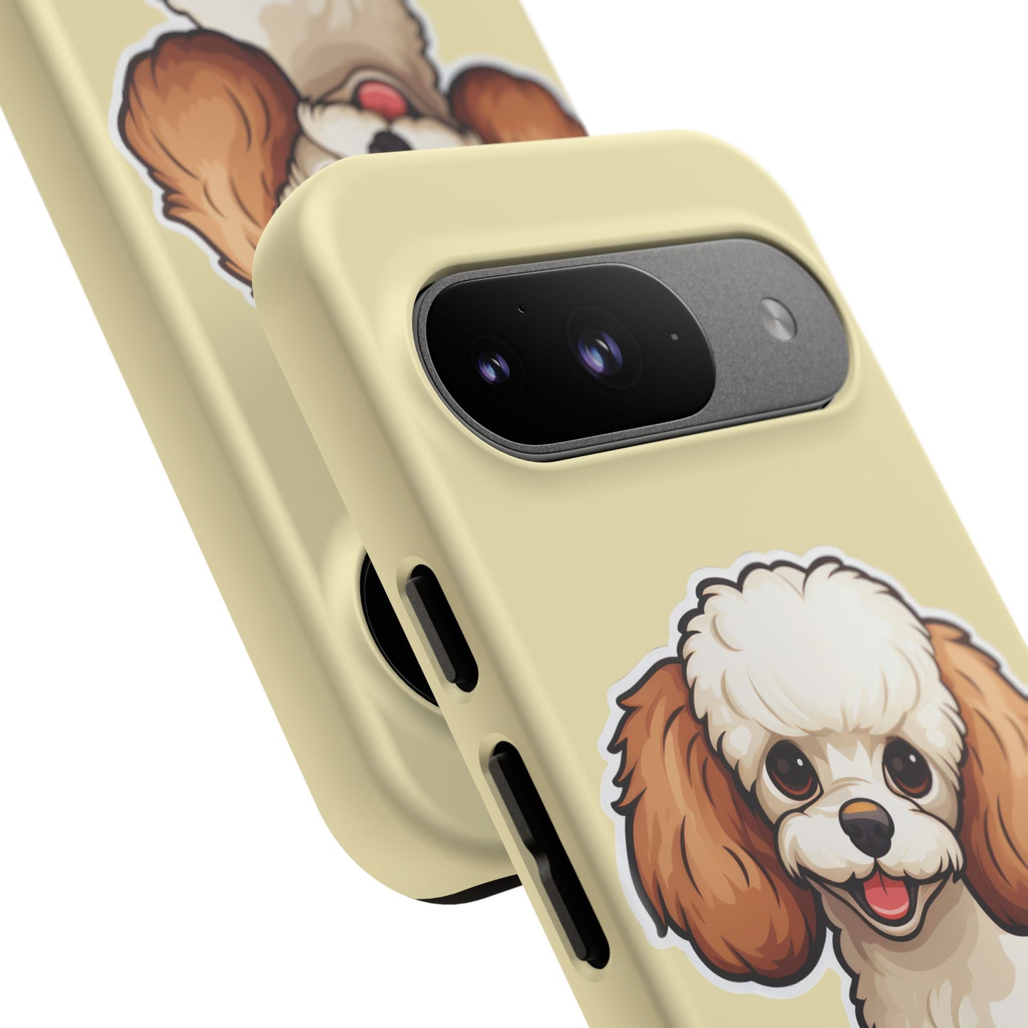 Cute Dog Phone Case, Pet Lover Gift, Custom Phone Cover, Cartoon Dog Case, Durable Phone Accessory