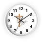 Faith-Inspired Wall Clock for Home Decor, Christian Gift, Religious Wall Art, Inspirational Timepiece, Perfect for Holidays and Celebrations