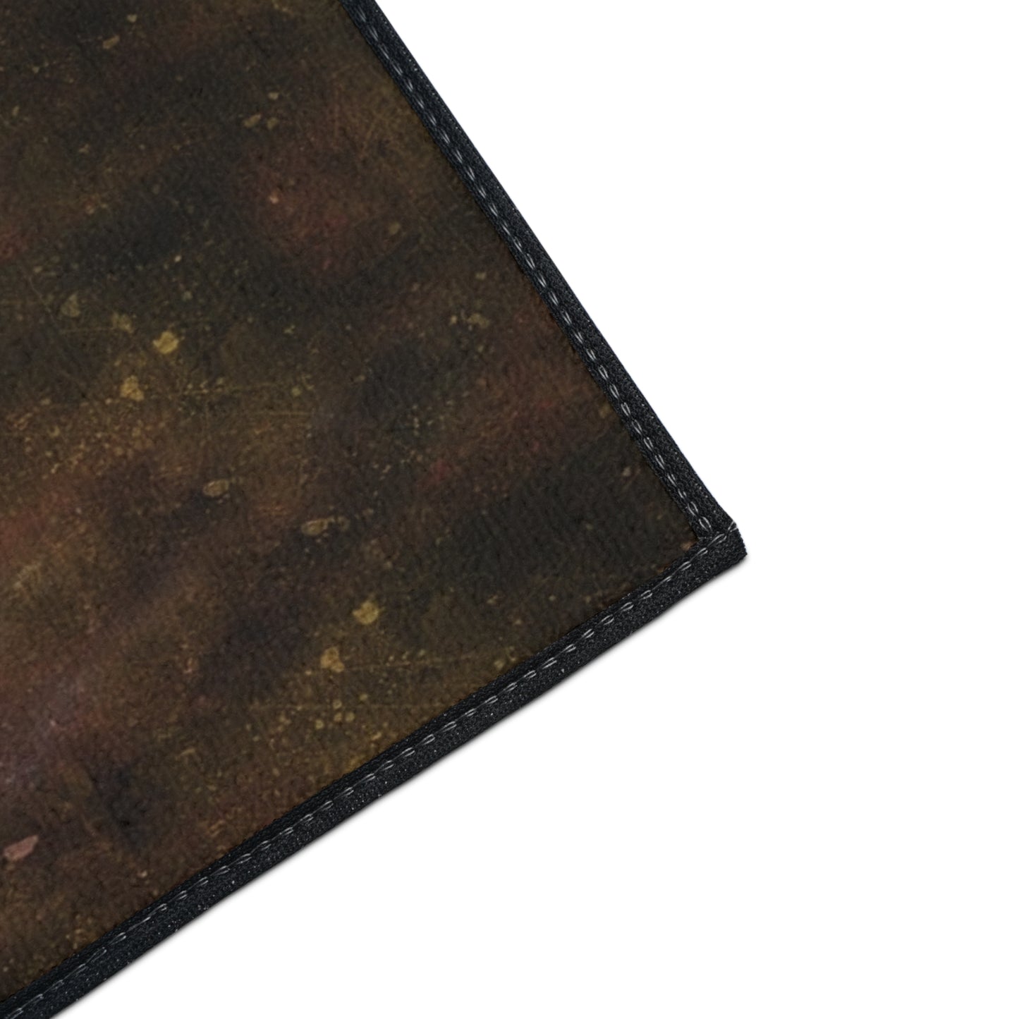 World Map Floor Mat — Rustic Watercolor Earth Doormat