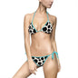 Trendy Animal Print Bikini, Stylish Swimsuit, Pool Party Essential, Summer Beachwear, Swimwear for Women, Vacation Ready